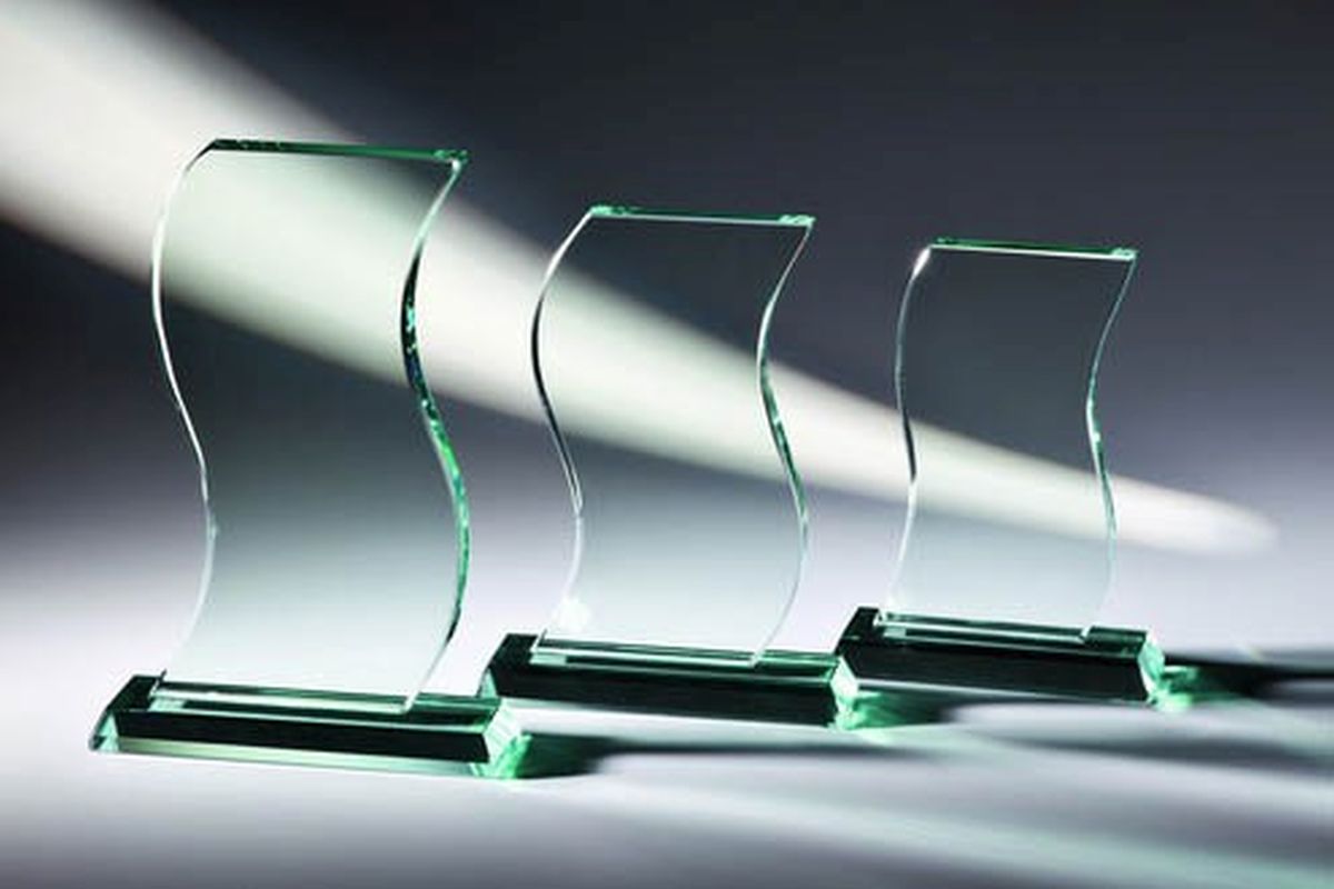 JADE-Glas Schwung  - Größe: 200mm