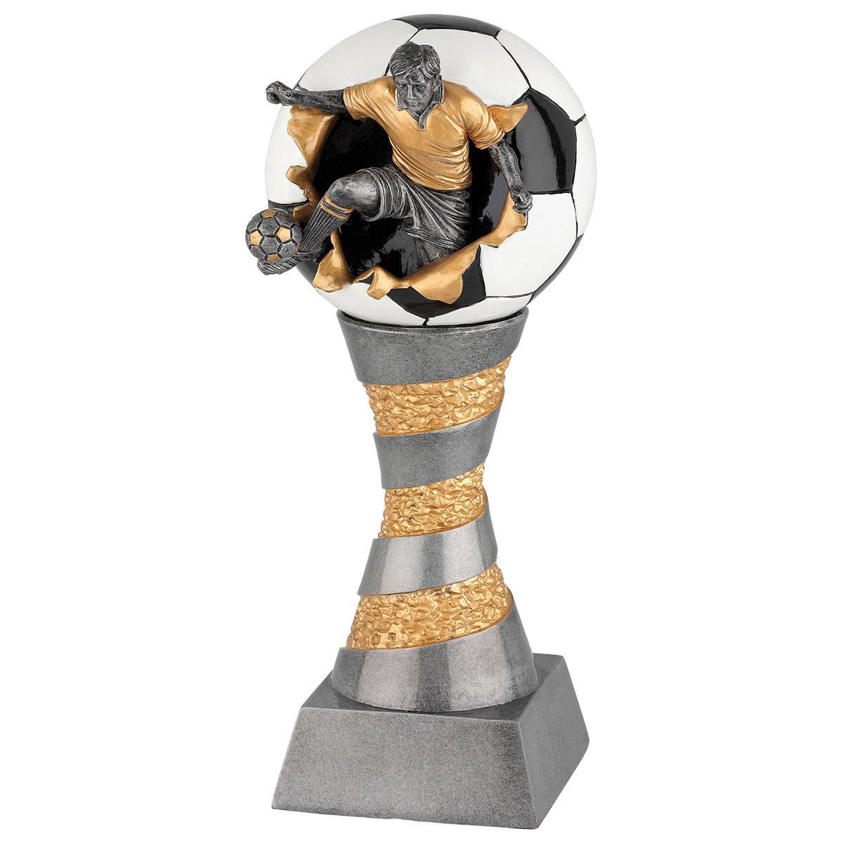 Fußball Trophäe - Höhe: 360mm