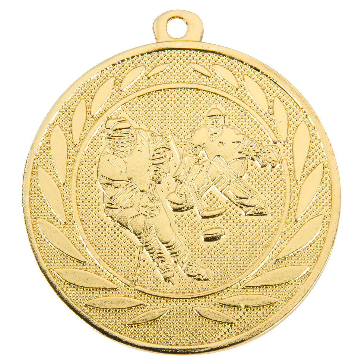 Eishockey-Medaille Zweikampf an der Bande, 50 mm