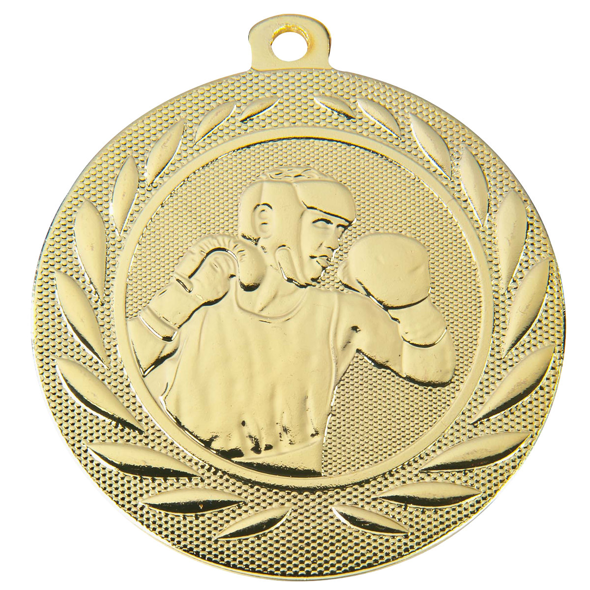 Medaille Boxen 50mm  - Farbe: Gold