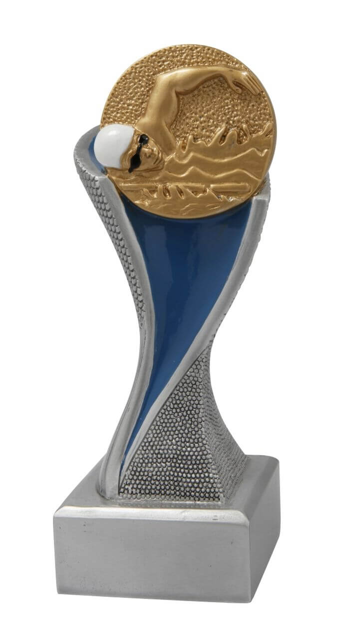 Schwimmen Trophäe - Gold