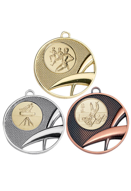 Moderne Medaille in 50mm  - Farbe: gold