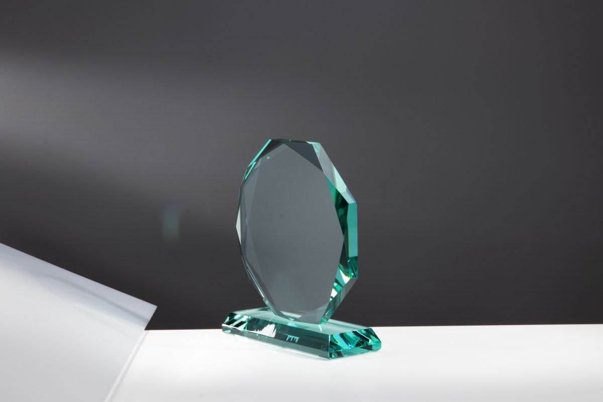 JADE-Glas Achteck - Größe: 200mm