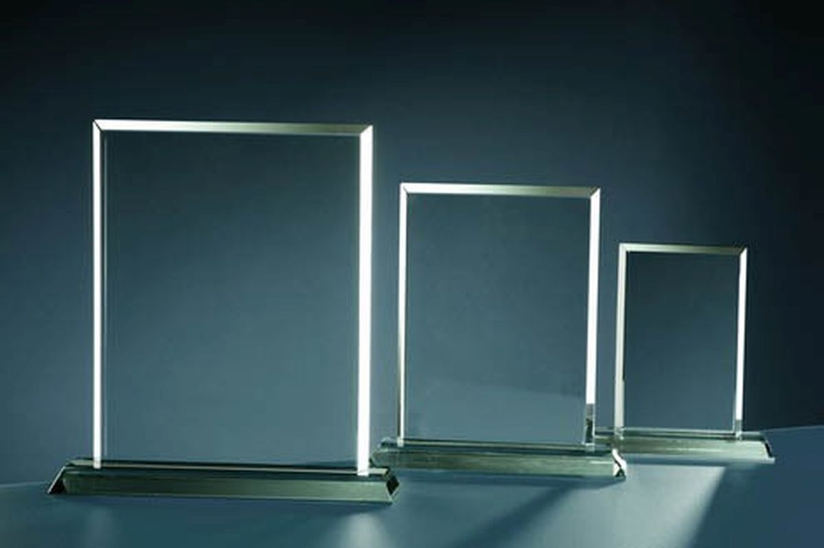 JADE-Glas Rechteck - Größe: 170mm