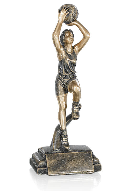 Trophäe Basketballspielerin 25cm