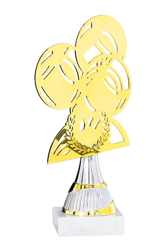 Trophäe Boule-Silhouette 21cm