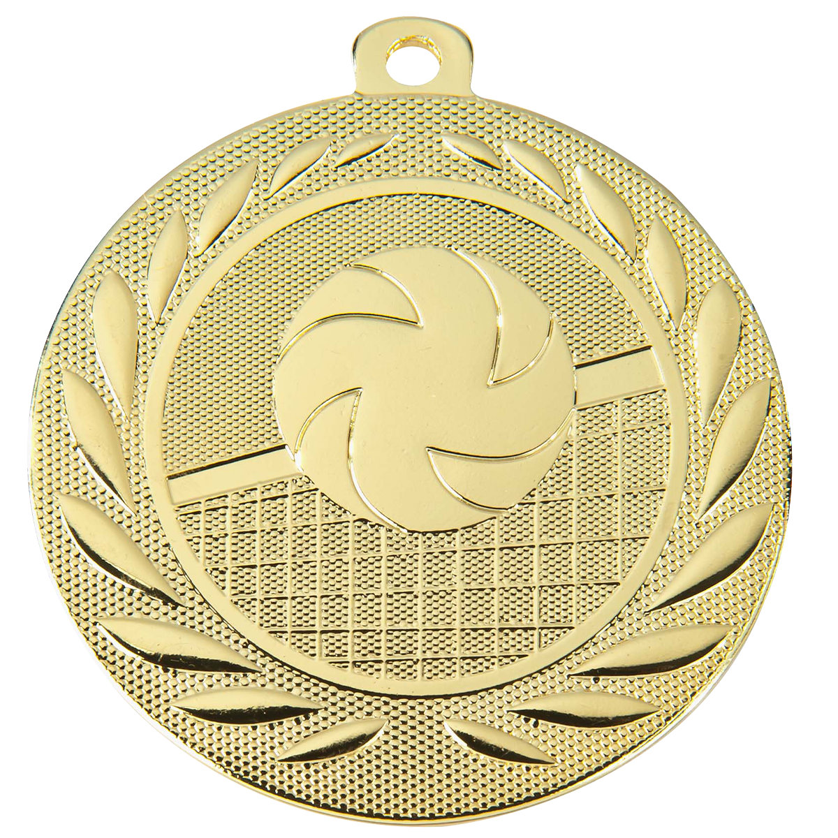 Medaille Volleyball 50mm  - Farbe: Gold