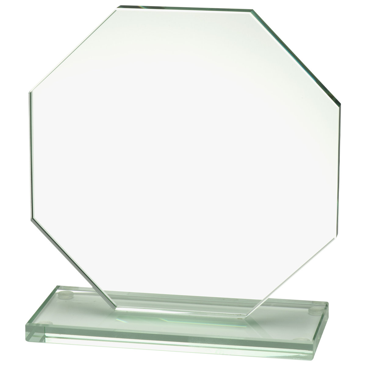Glastrophäe 8-eck Octagon  - Größe: 170mm