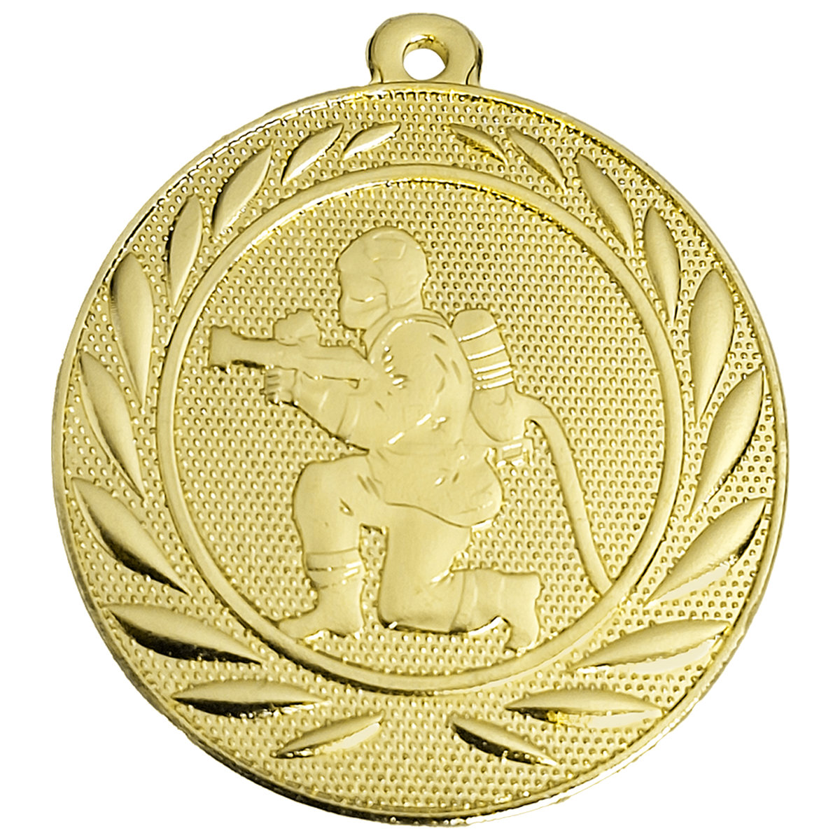 Schützen-Medaille Schütze im Anschlag, 50 mm
