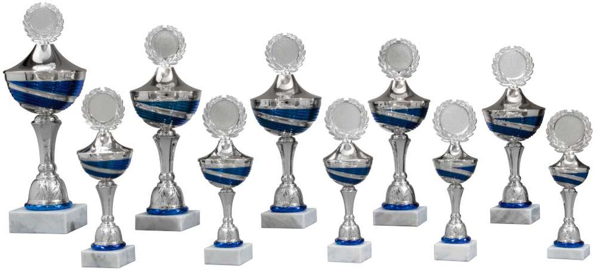 Pokal Silber/Blau Nikita - in 10 Größen Pokal Silber/Blau Nikita - in 10 Größen