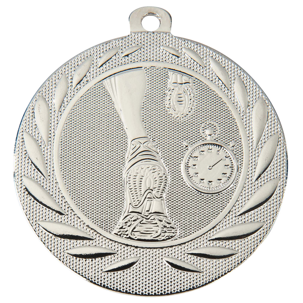 Medaille Laufen 50mm  - Farbe: Silber