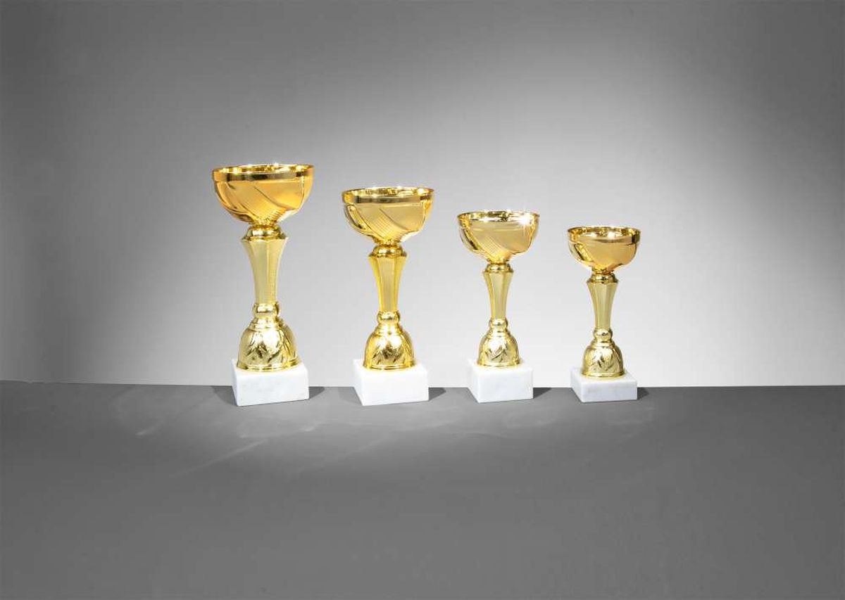 Pokal Gold - in 4 Größen
