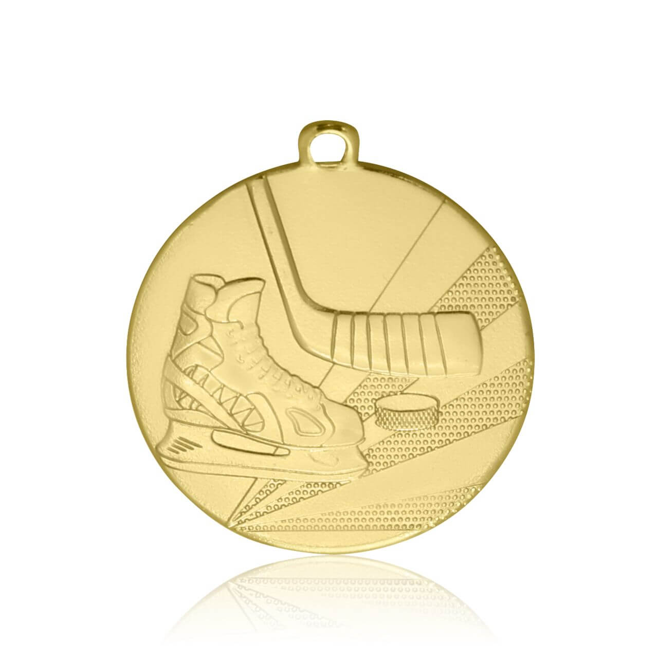 Medaille Eishockey 50mm  - Farbe: Gold