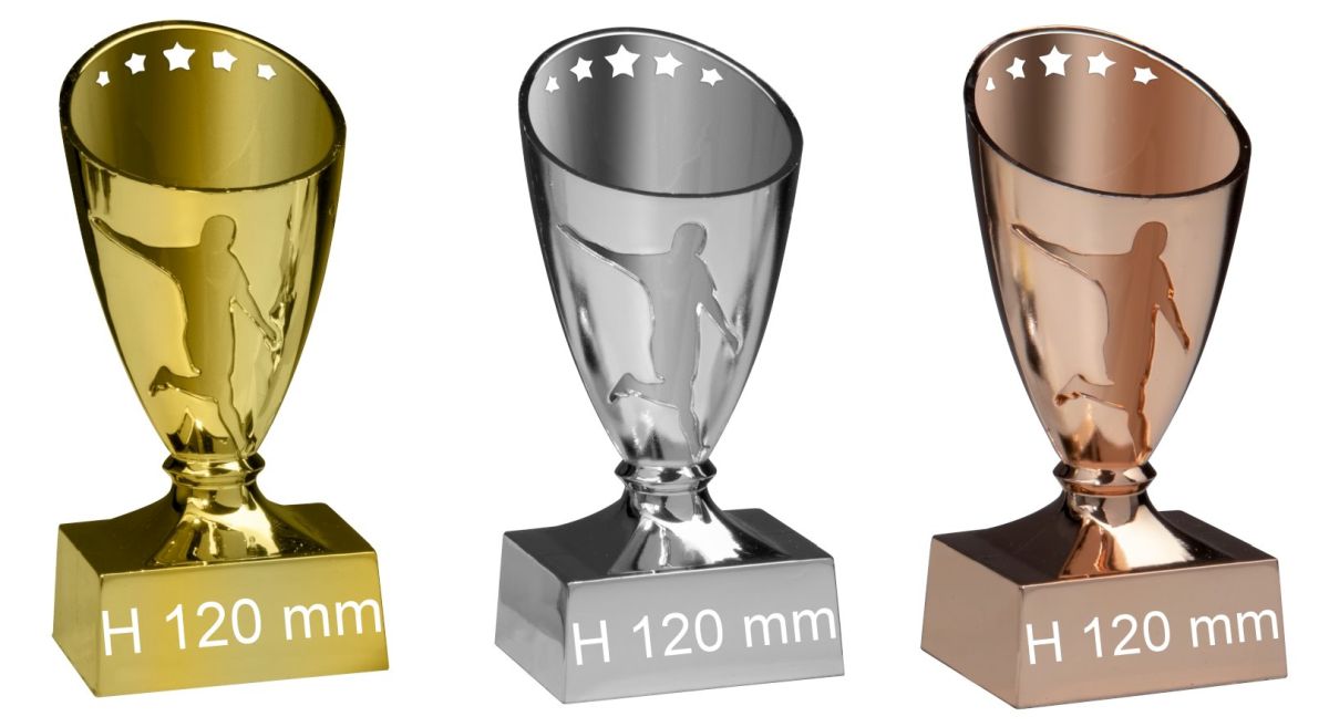 Mini-Cup Fussball - Farbe: Bronze