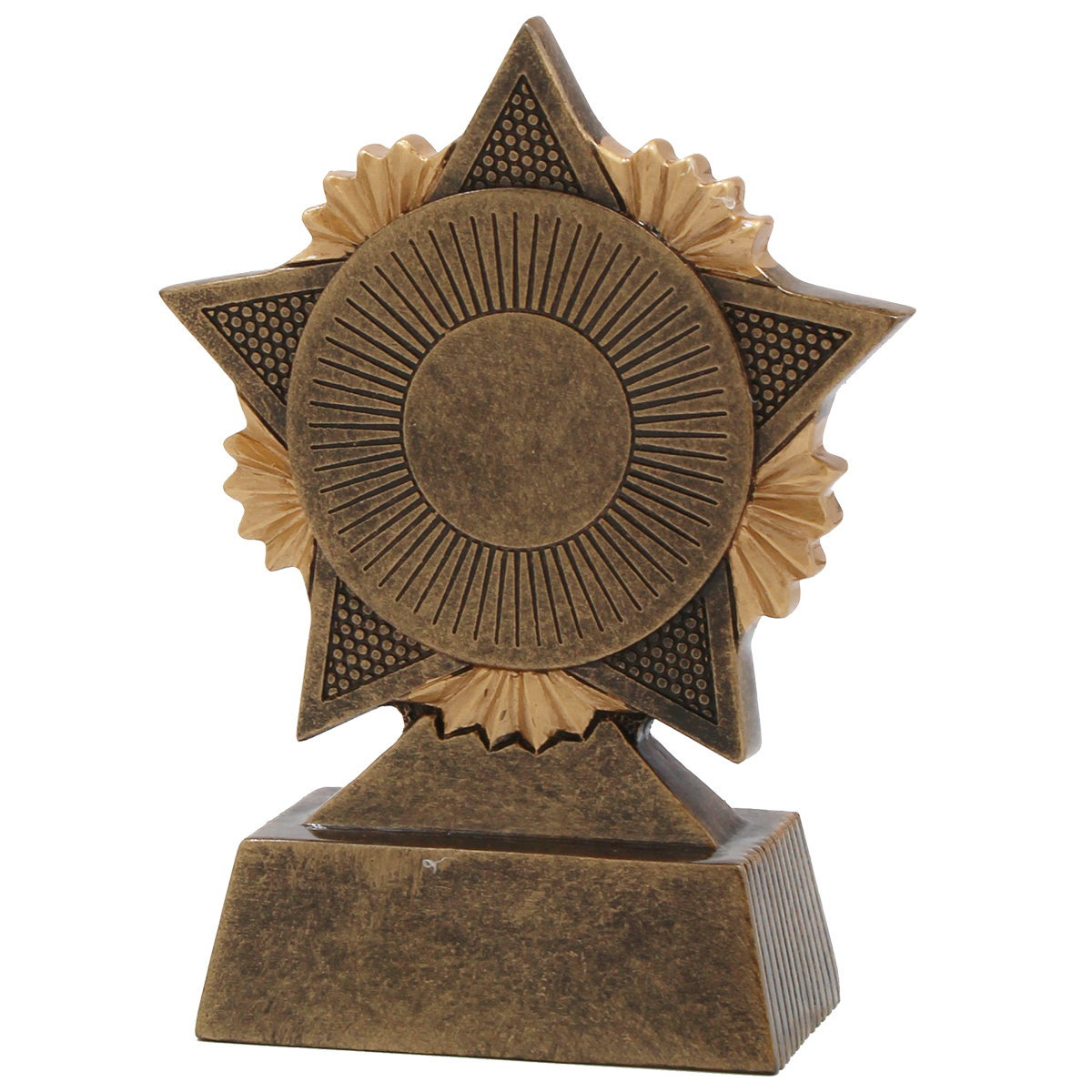 Trophäe Stern neutral, 11 cm
