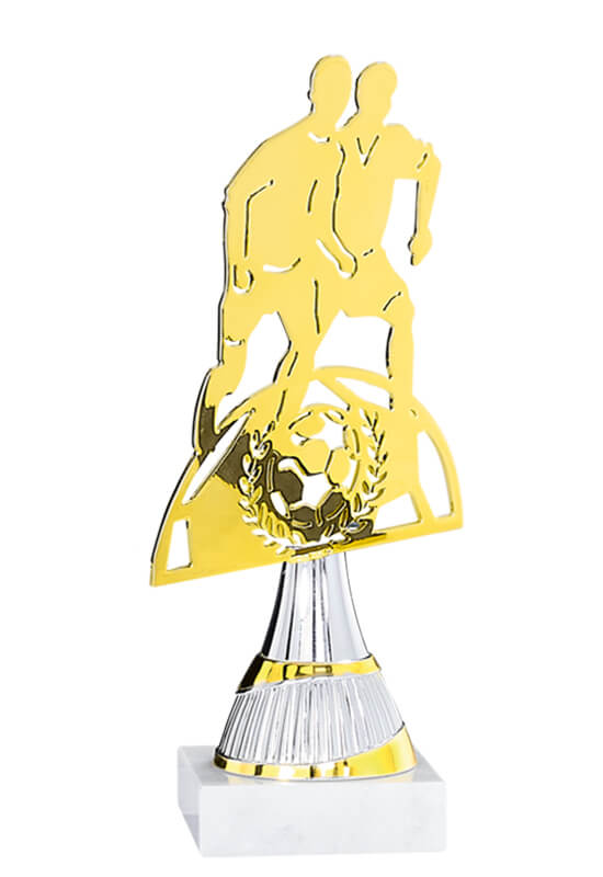 Trophäe Fußball-Silhouette 21cm