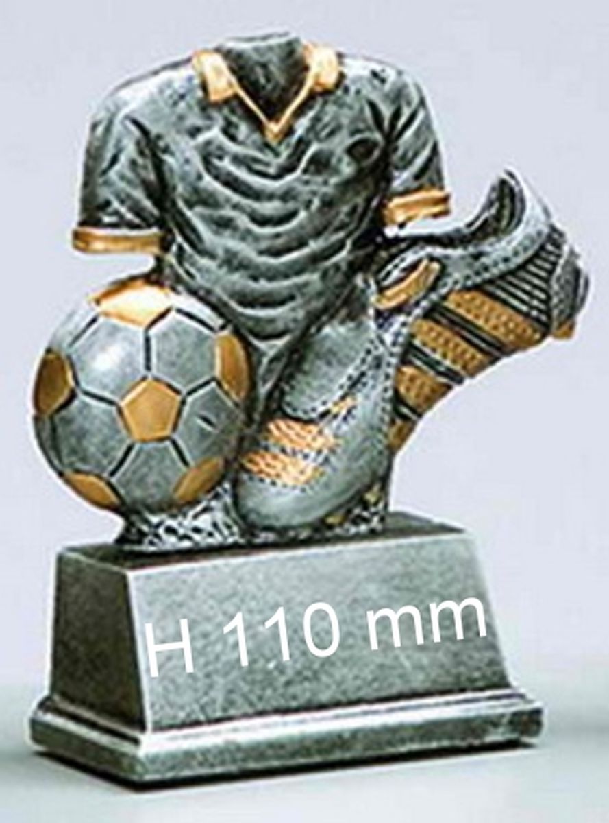 Resinfigur Fußball 110mm Resinfigur Fußball 110mm