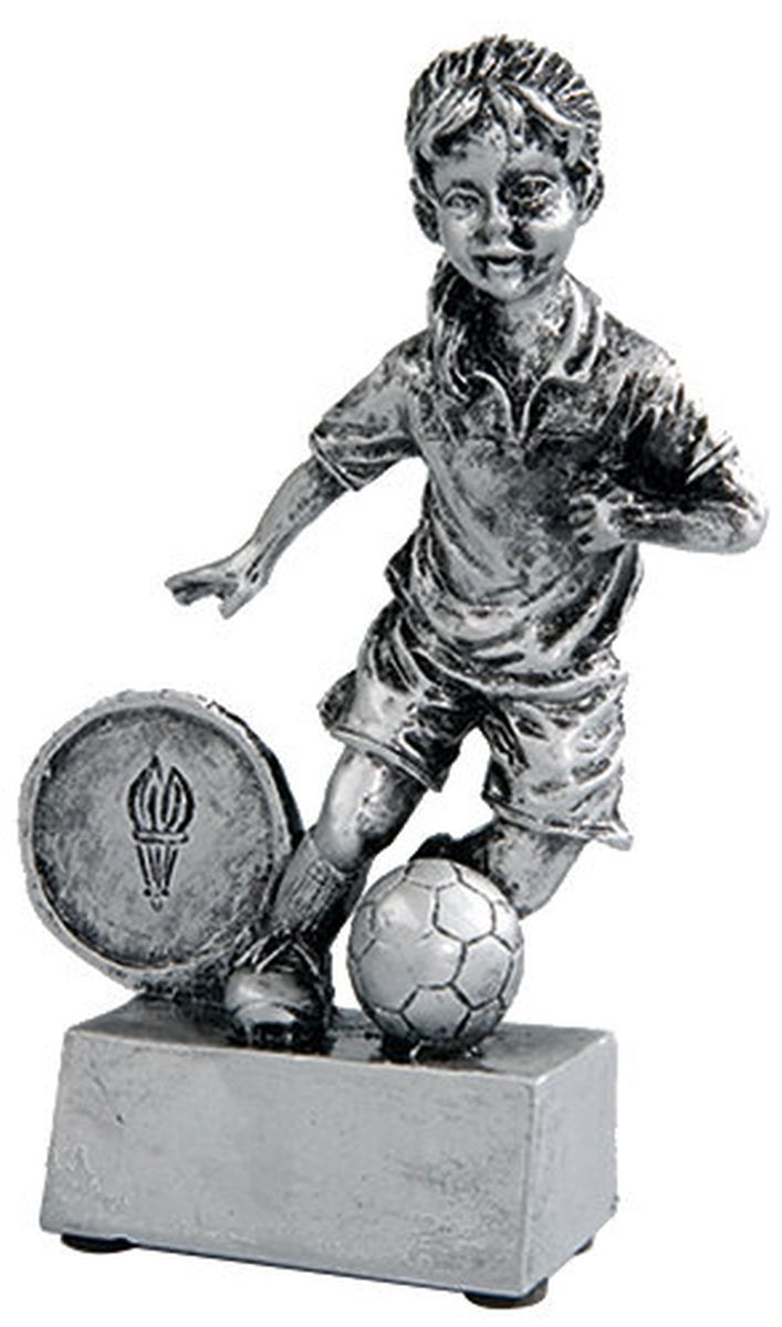 Resinfigur Fußballmädchen 12cm