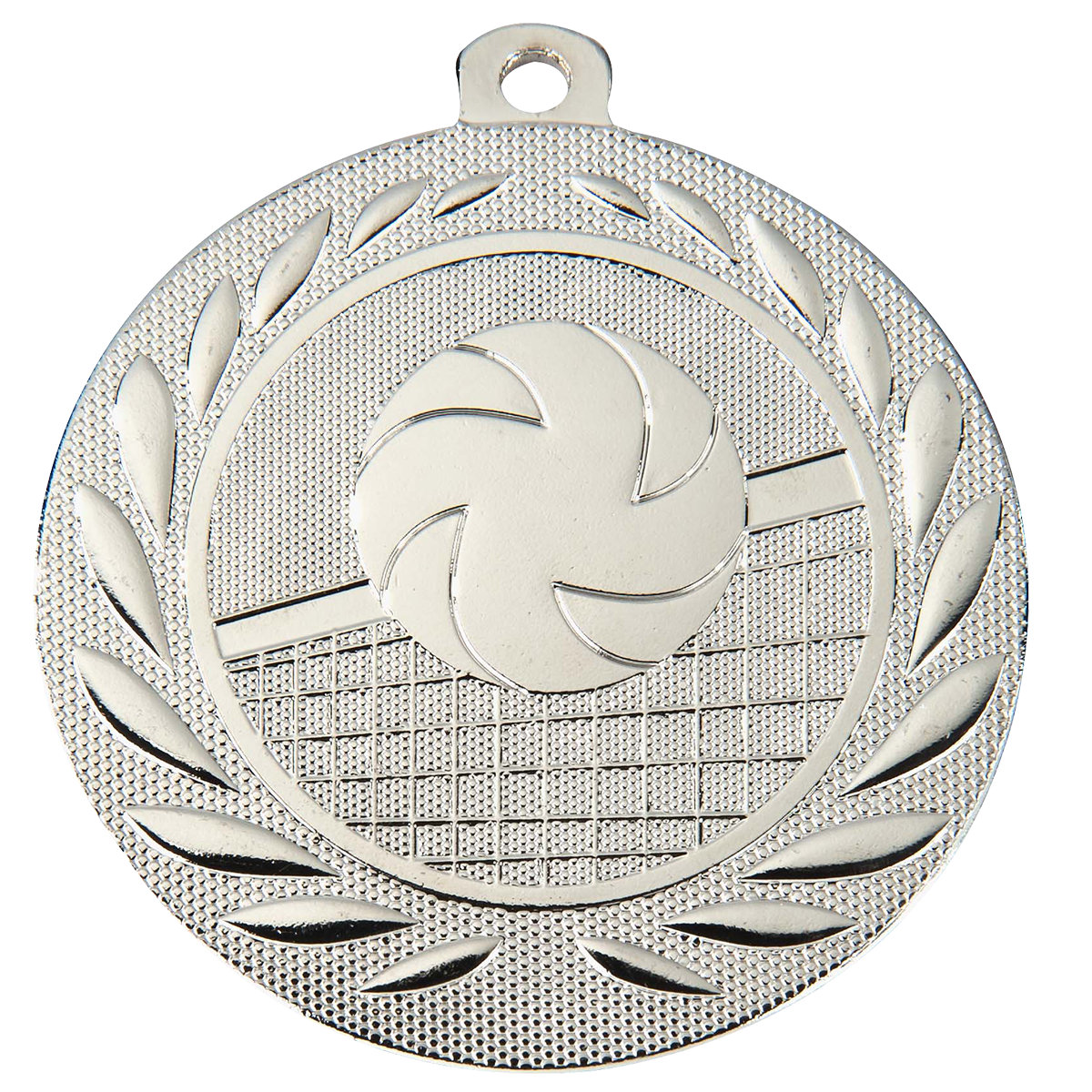 Medaille Volleyball 50mm  - Farbe: Silber