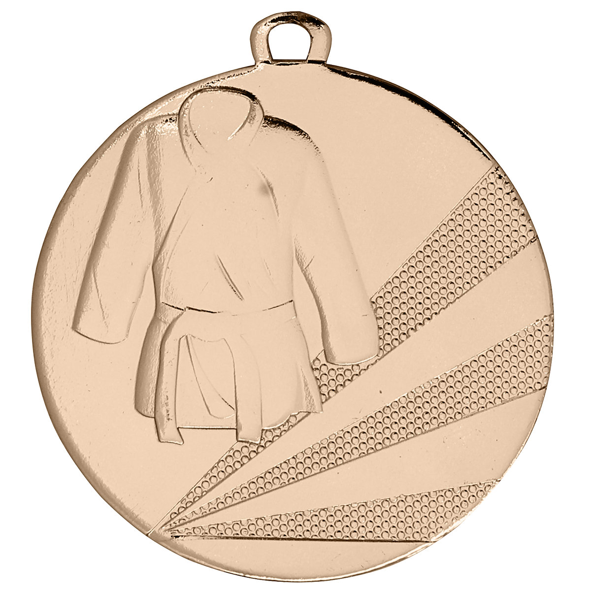 Kampfsport-Medaille Judoanzug, 50 mm - Farbe: Bronze