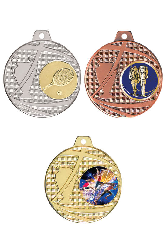 Medaille mit Pokalmotiv