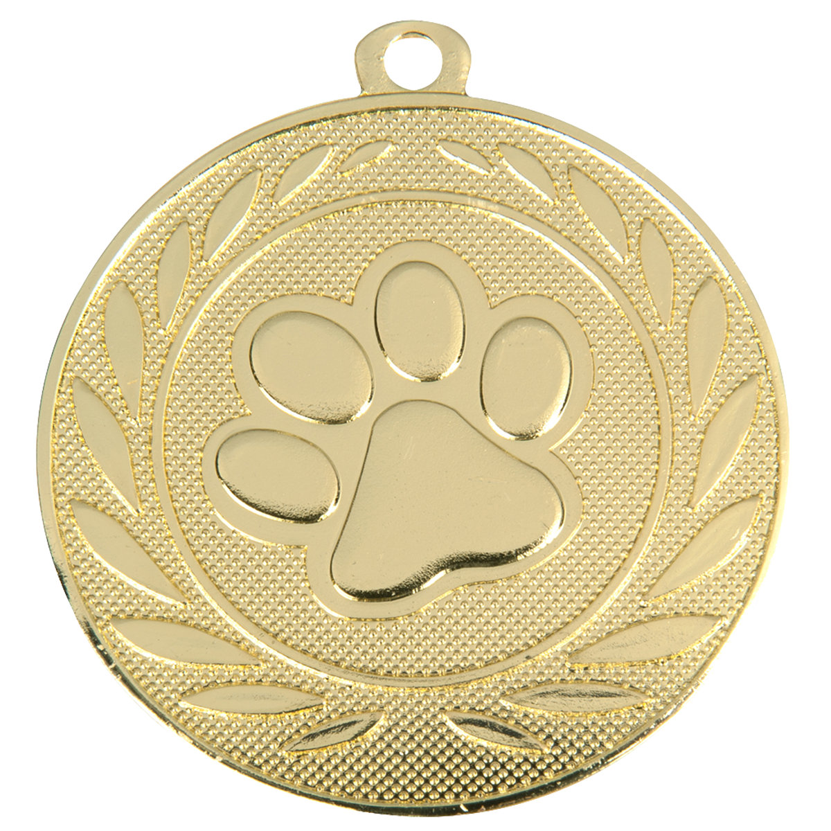 Hundesport-Medaille Pfotenabdruck, 50 mm