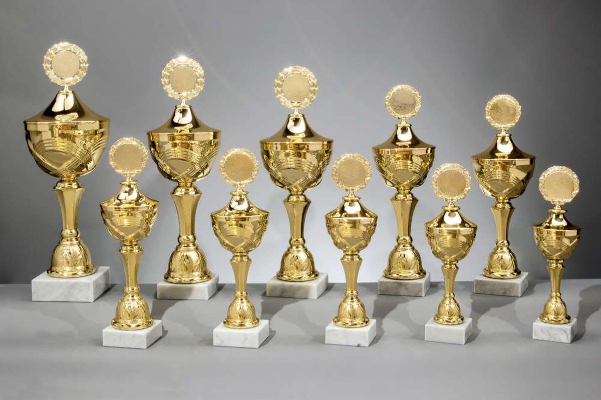 Pokal Gold Fiorella - Größe: 342mm