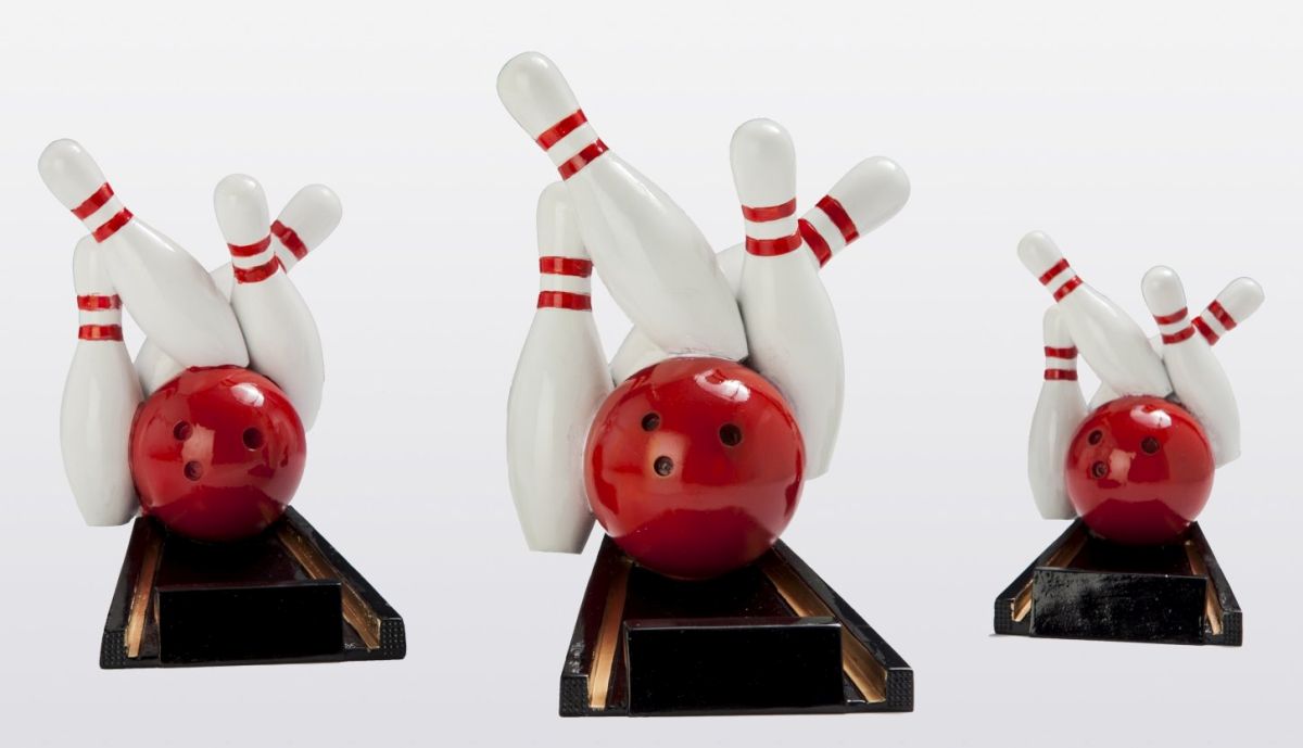 Resinfigur Bowling - Größe: 145mm