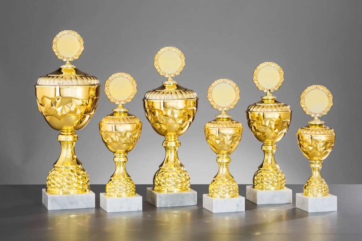 Pokal -Gold- Agnetha - in 6 Größen