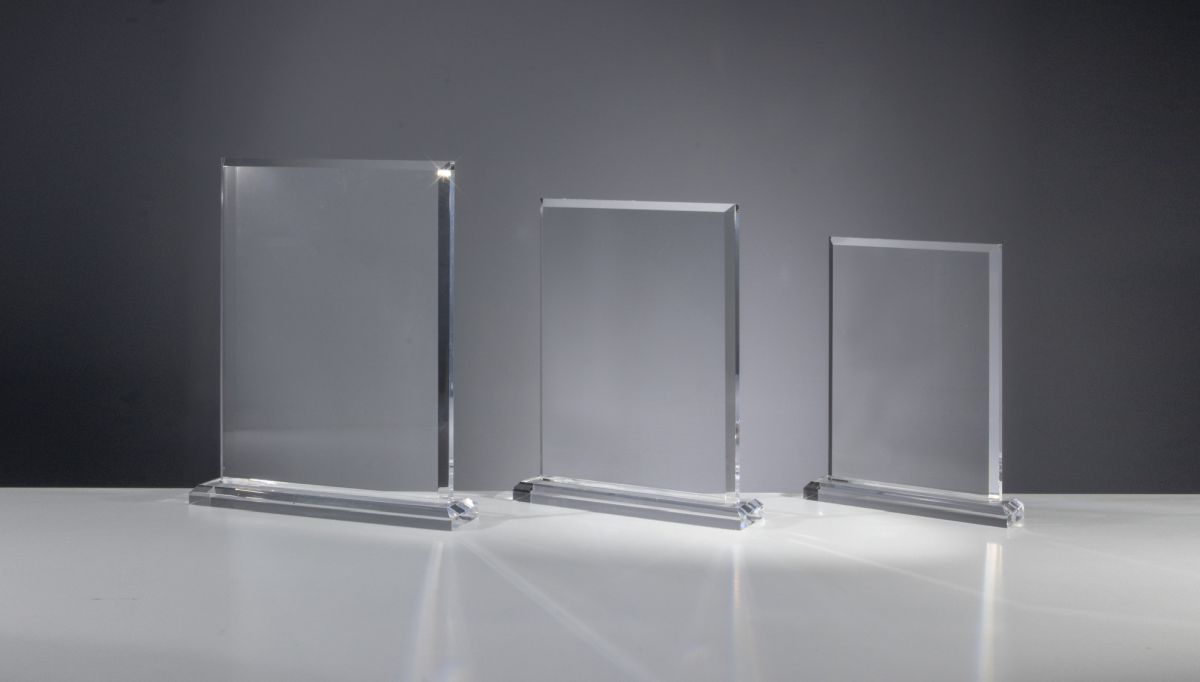Acryl-Glas Trophäe - Größe: 200mm