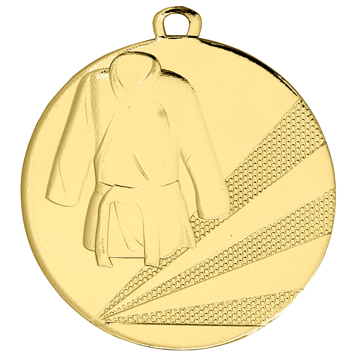 Kampfsport-Medaille Judoanzug, 50 mm - Farbe: Gold